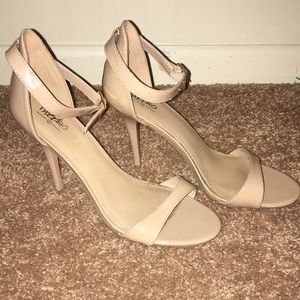 Nude Strappy Heels